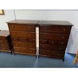 Two Stag chest of drawers