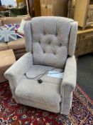 An as new Care Co. rise and recliner armchair