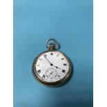 A 9ct gold pocket watch