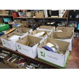 Nine boxes of assorted Household goods