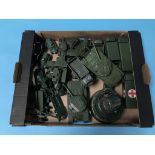 Quantity of Die Cast Military vehicles, Dinky etc.