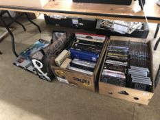 Collection of Elvis CDs, books etc.