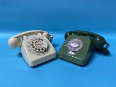 Two 1970's Telephones