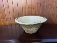 A stoneware bowl