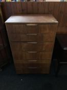 A Teak Austin Suite chest of drawers, 64cm wide
