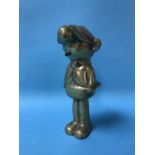 A brass model of Andy Capp