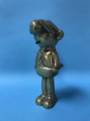 A brass model of Andy Capp