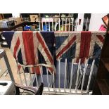 Two Union Jack flags