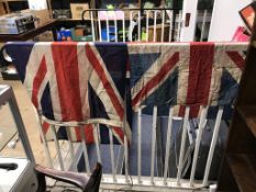 Two Union Jack flags