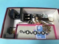 A Wedgwood bracelet and various wristwatches etc.