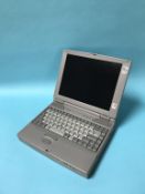 A Vintage Toshiba laptop