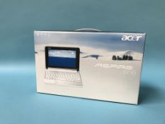 An Acer 'Aspire One' laptop