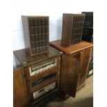 A Marantz hifi and a TV cabinet