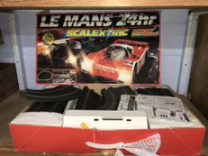 A boxed Scalextric