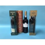 Two bottles of Grahams Port and a bottle of Dows Port (3)