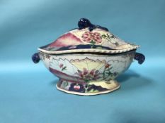 A famille rose tureen