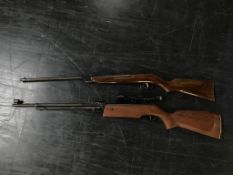 A Diana air rifle and one other
