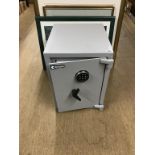 A Chubb combination safe (we have the combination), 42cm wide x 58cm height