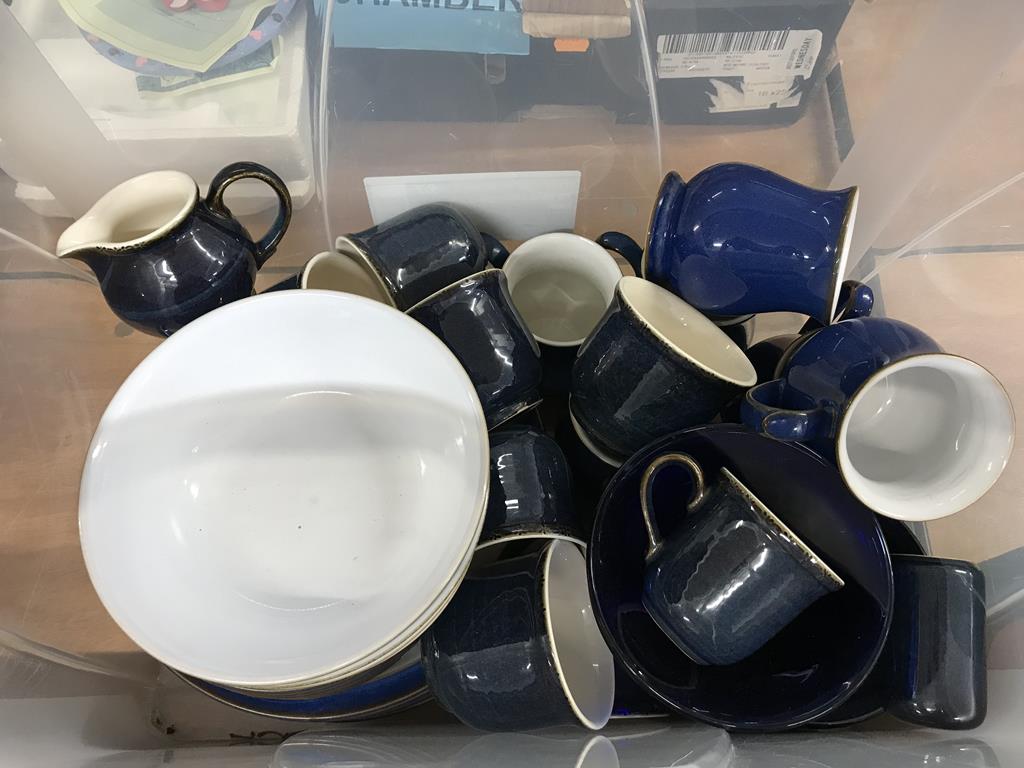 Two boxes of Denby and Hornsea china - Image 2 of 2