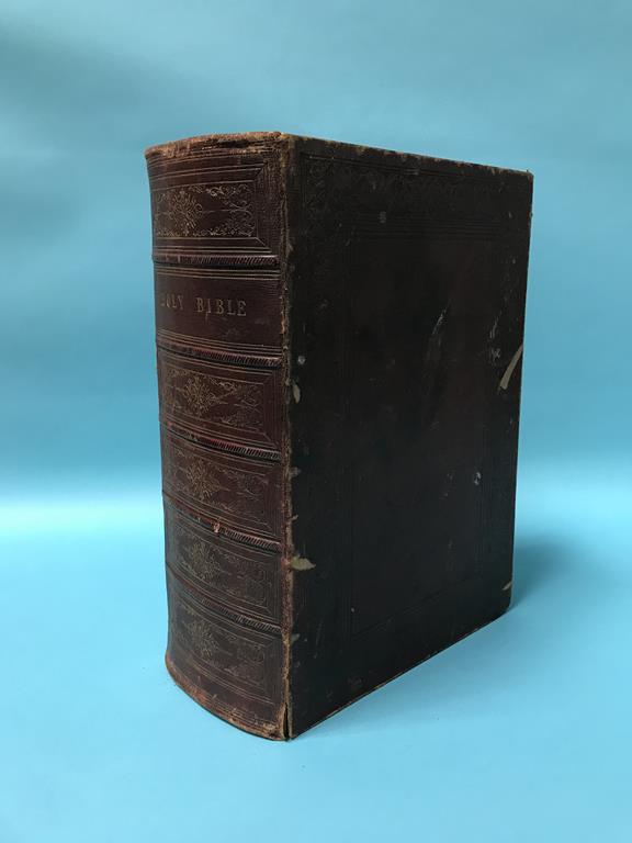 A leather bound Family Bible