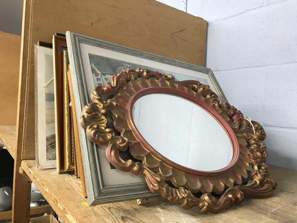 Various pictures and mirrors - Image 2 of 4