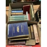 A collection of books, local history and shipping etc.