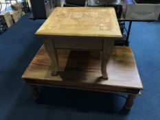 Two coffee tables