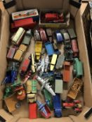 A collection of Die Cast models