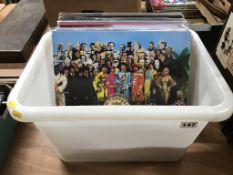 A quantity of Beatles LPs, to include Sgt Pepper etc.