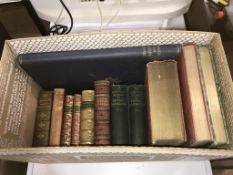 Various Antique books, to include Walter Scott etc.