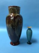 Two Linthorpe vases