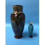 Two Linthorpe vases