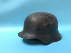 A German helmet