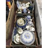 Two trays of assorted, to include Cloisonne etc.