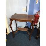 An Edwardian occasional table