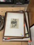 Collection of prints and etchings