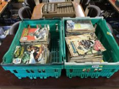 A collection of Battle and Commando comics