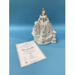 A Royal Doulton 'Cinderella' figurine, with certificate