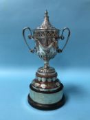 A good quality silver trophy, 'The Anderson Cup', Northern Motor Club, C. S. Harris and Sons Ltd,