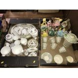 A collection of Coalport and a tray of assorted