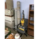 A Dyson, office chair, curtain poles and rugs etc.