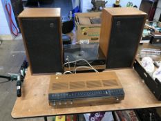 A Beomaster 1000, Beogram 1000 and a pair of Dynatron speakers