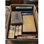 Various leather bound books; 'Operations of Surgery', Jacobson and Rowland, two volumes etc.