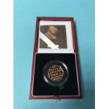 Celebrating the 250th Anniversary of Samuel Johnson's Dictionary', a gold proof 50p