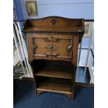 An oak bureau