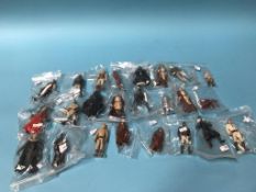 A collection of various Star Wars figures (24)