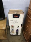 A boxed Vax air lift steerable Pet Pro (unopened)
