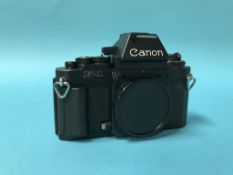 A Canon F1 camera, No 136837
