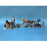 A quantity of Bunnykins, Beswick animals etc.