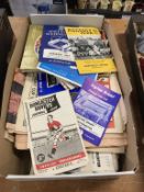 A collection of Vintage football programmes, various clubs, mostly 1960's